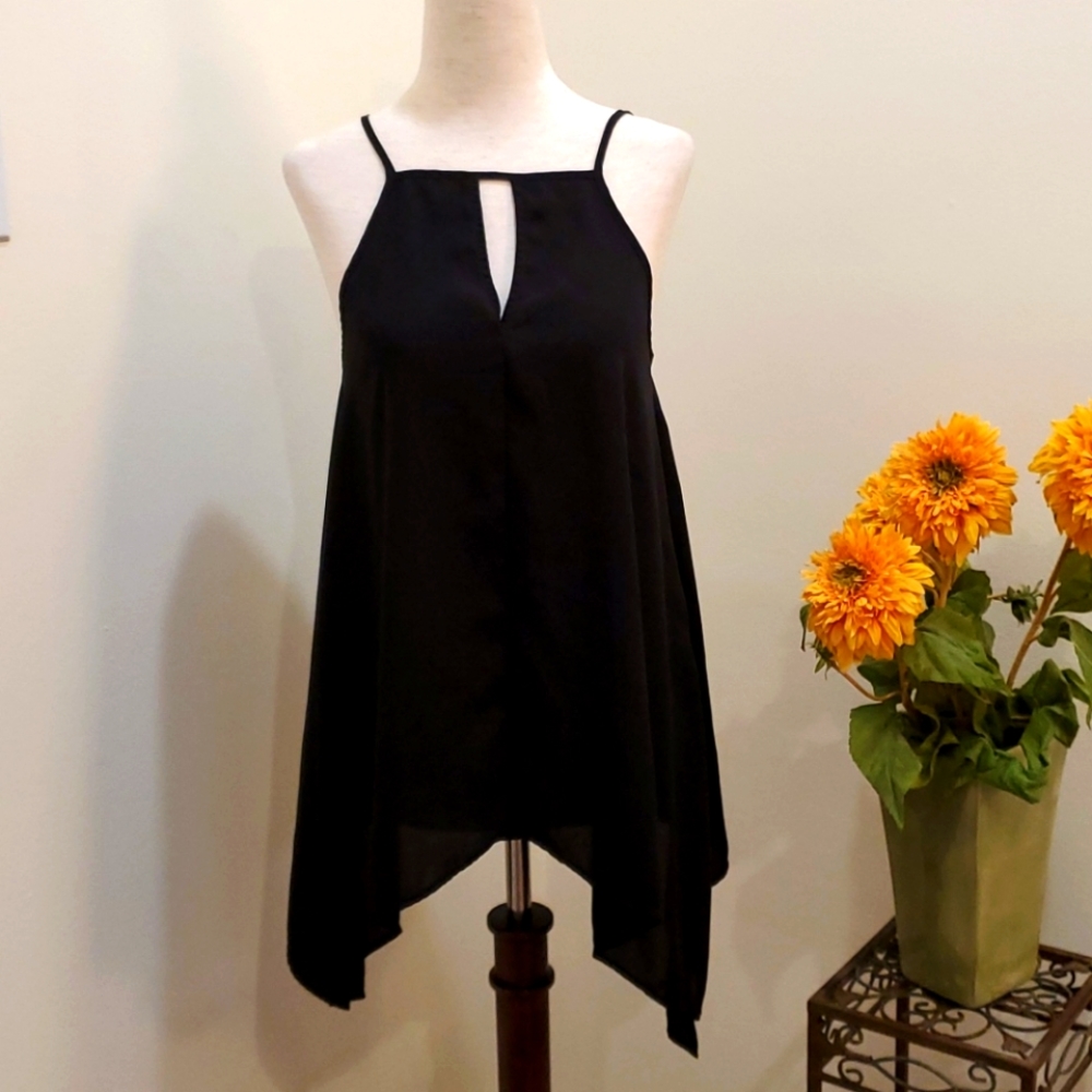 Express Size XS Asymetrical Sleevless Top